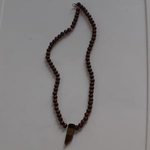 Tiger eye necklace
